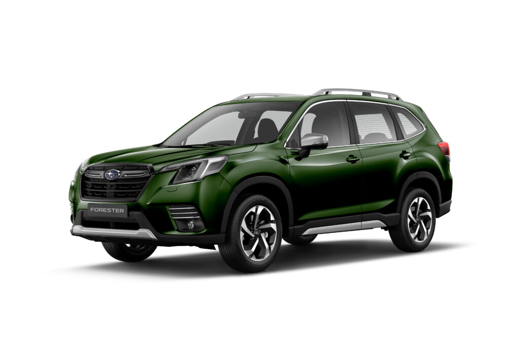 Elegant Forest Green Subaru Forester Pictures